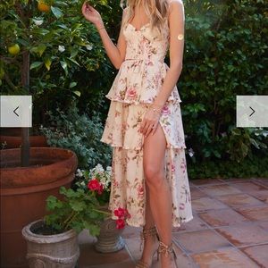 V Chapman The Margherita Dress in English Rose